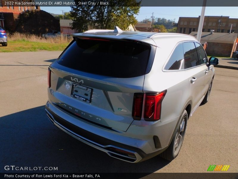 Steel Gray / Black 2022 Kia Sorento Hybrid EX AWD Hybrid