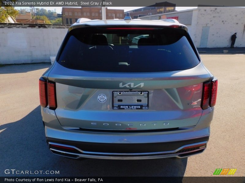 Steel Gray / Black 2022 Kia Sorento Hybrid EX AWD Hybrid