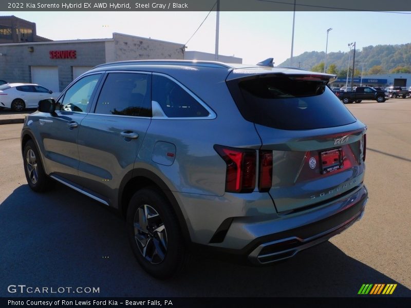 Steel Gray / Black 2022 Kia Sorento Hybrid EX AWD Hybrid