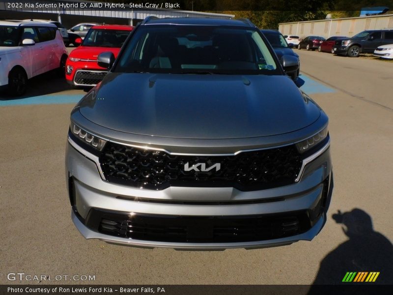 Steel Gray / Black 2022 Kia Sorento Hybrid EX AWD Hybrid