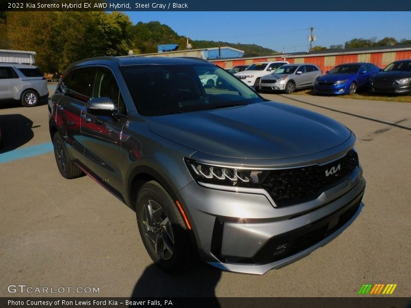Steel Gray / Black 2022 Kia Sorento Hybrid EX AWD Hybrid