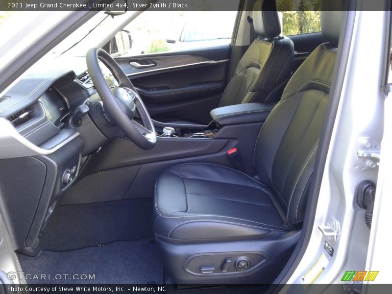 Silver Zynith / Black 2021 Jeep Grand Cherokee L Limited 4x4