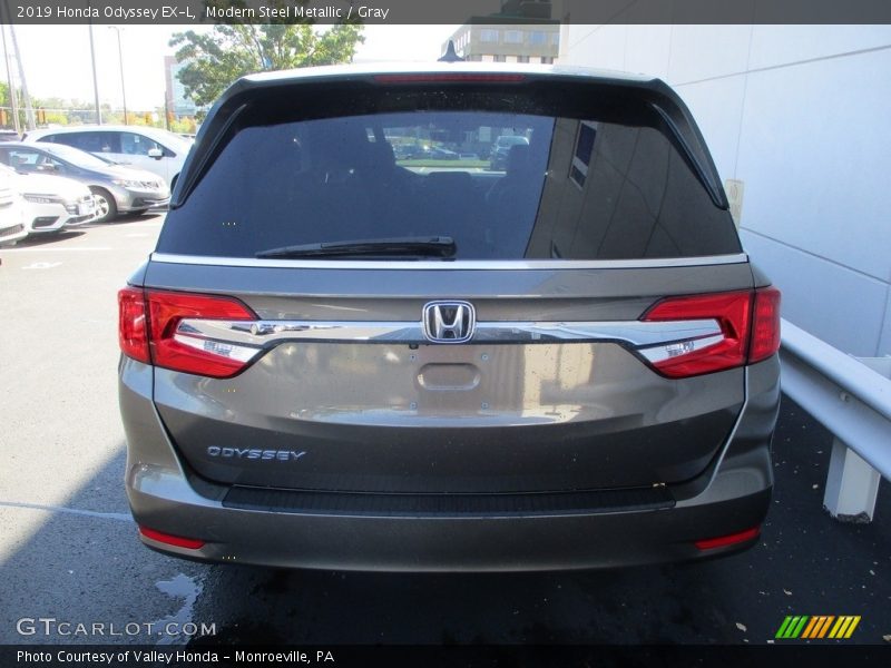 Modern Steel Metallic / Gray 2019 Honda Odyssey EX-L