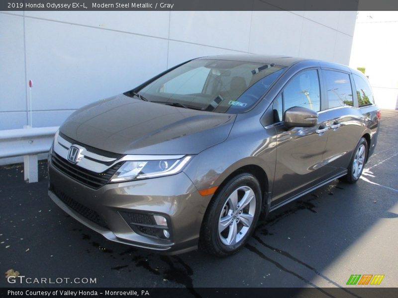 Modern Steel Metallic / Gray 2019 Honda Odyssey EX-L