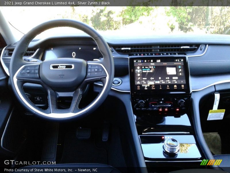 Silver Zynith / Black 2021 Jeep Grand Cherokee L Limited 4x4
