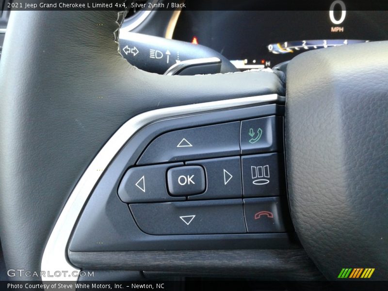 Silver Zynith / Black 2021 Jeep Grand Cherokee L Limited 4x4