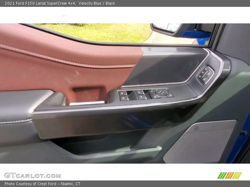 Velocity Blue / Black 2021 Ford F150 Lariat SuperCrew 4x4