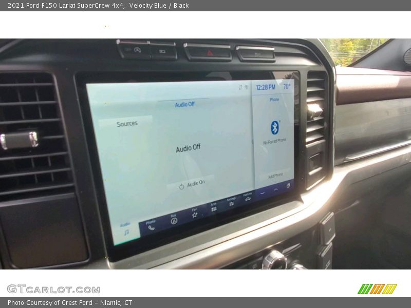 Velocity Blue / Black 2021 Ford F150 Lariat SuperCrew 4x4