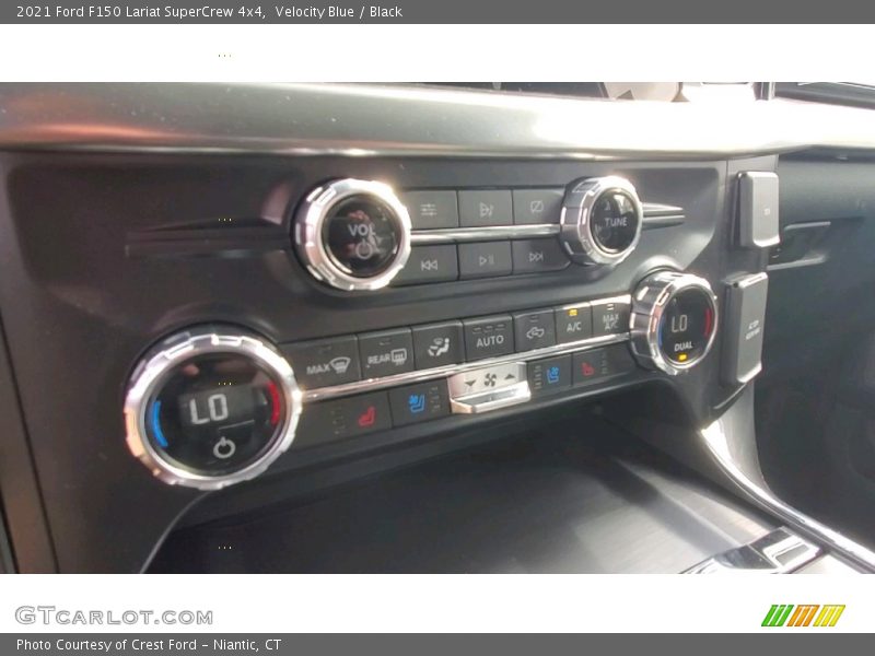 Velocity Blue / Black 2021 Ford F150 Lariat SuperCrew 4x4
