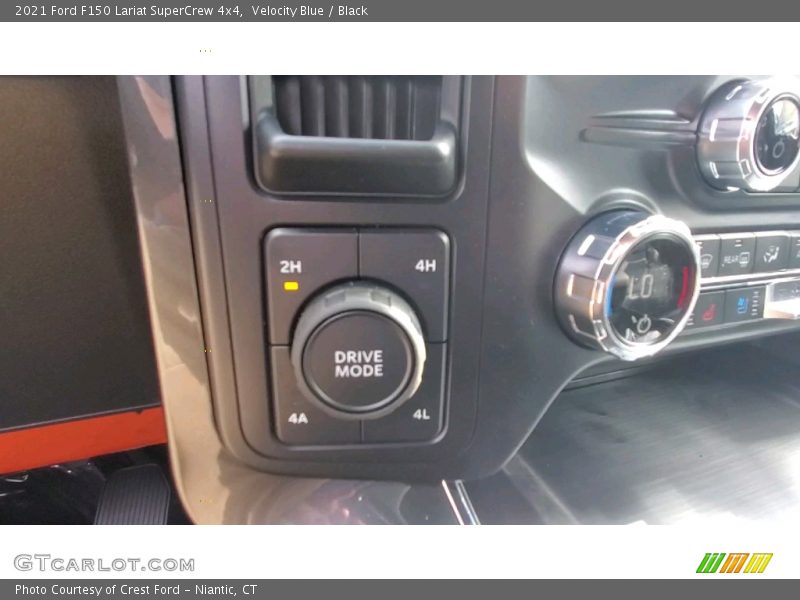 Velocity Blue / Black 2021 Ford F150 Lariat SuperCrew 4x4