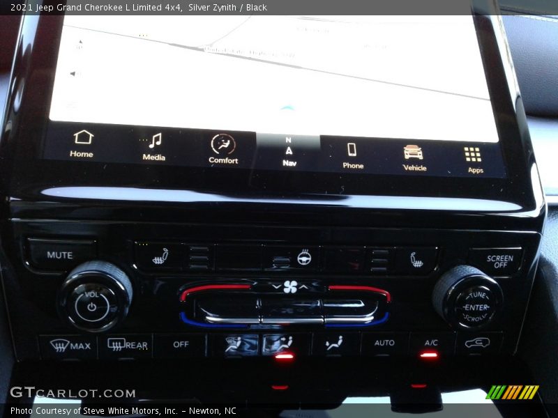 Silver Zynith / Black 2021 Jeep Grand Cherokee L Limited 4x4