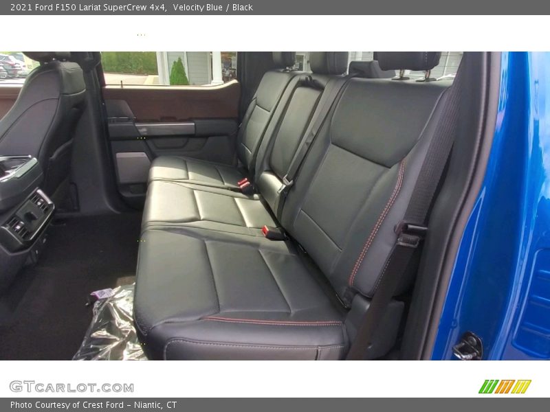 Rear Seat of 2021 F150 Lariat SuperCrew 4x4