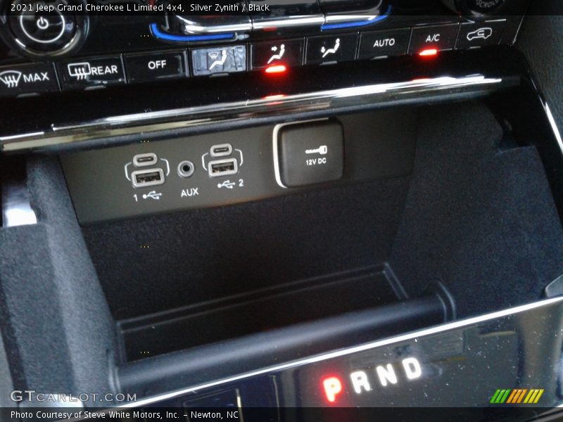 Silver Zynith / Black 2021 Jeep Grand Cherokee L Limited 4x4
