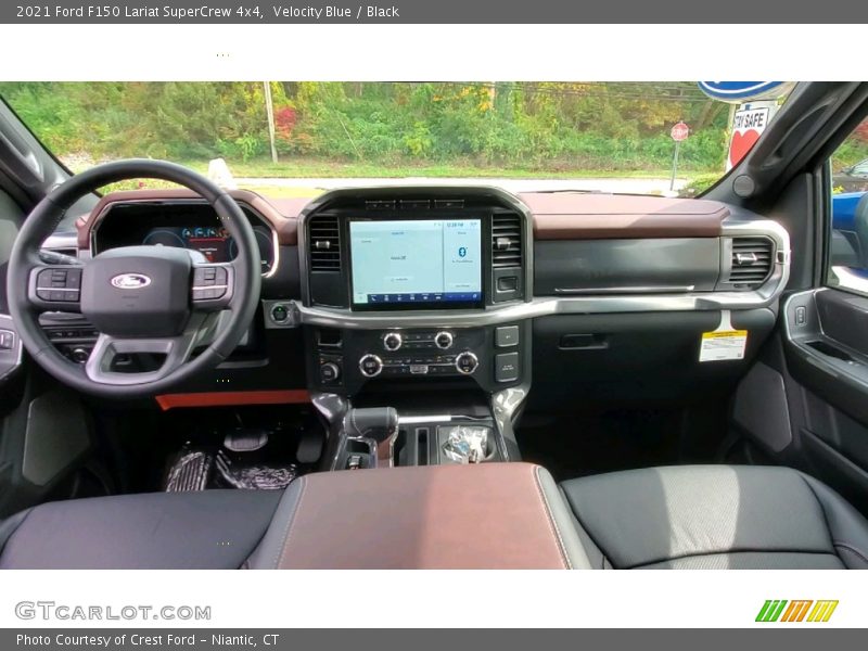 Dashboard of 2021 F150 Lariat SuperCrew 4x4