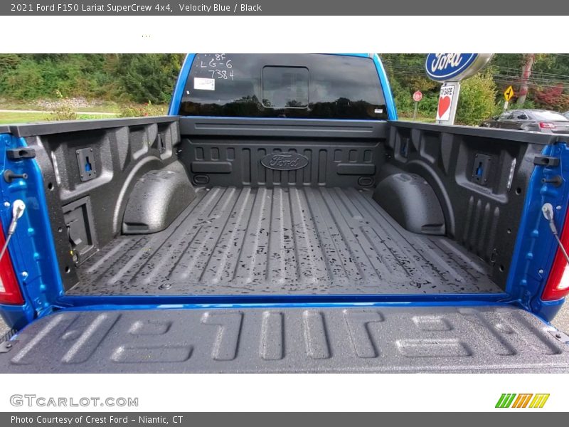 Velocity Blue / Black 2021 Ford F150 Lariat SuperCrew 4x4