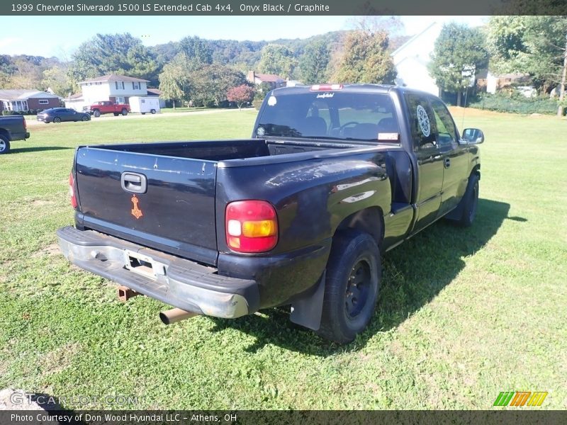 Onyx Black / Graphite 1999 Chevrolet Silverado 1500 LS Extended Cab 4x4