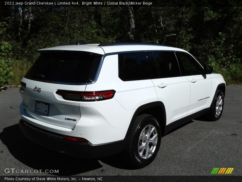 Bright White / Global Black/Wicker Beige 2021 Jeep Grand Cherokee L Limited 4x4