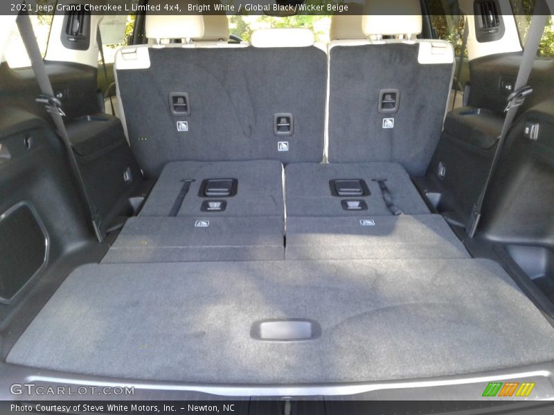 Bright White / Global Black/Wicker Beige 2021 Jeep Grand Cherokee L Limited 4x4