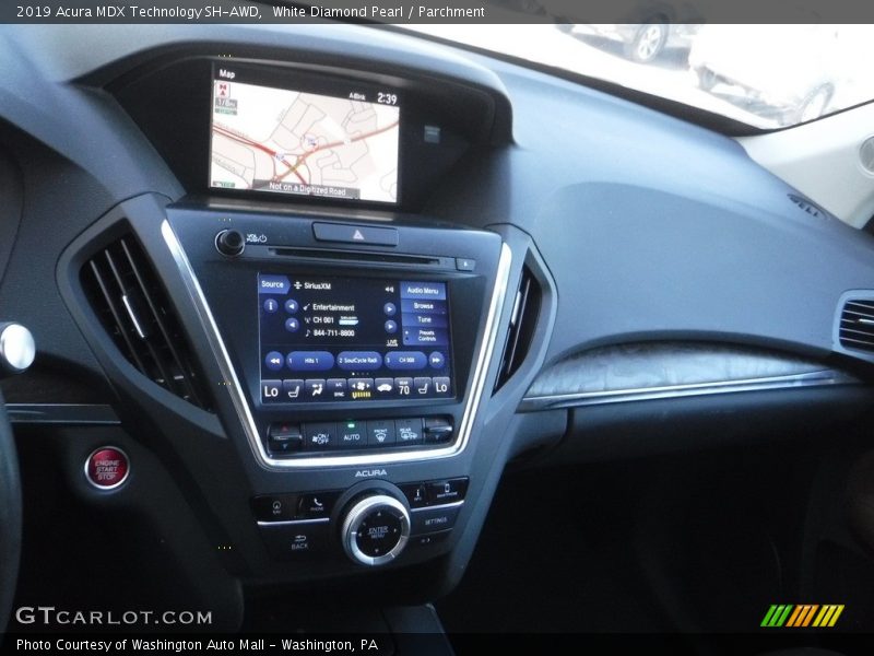 White Diamond Pearl / Parchment 2019 Acura MDX Technology SH-AWD