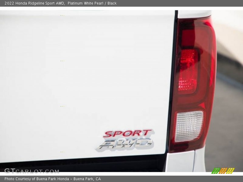  2022 Ridgeline Sport AWD Logo