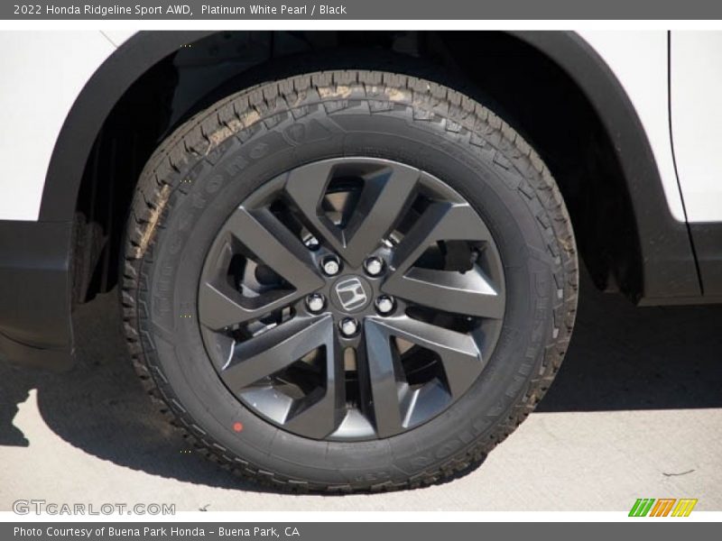  2022 Ridgeline Sport AWD Wheel