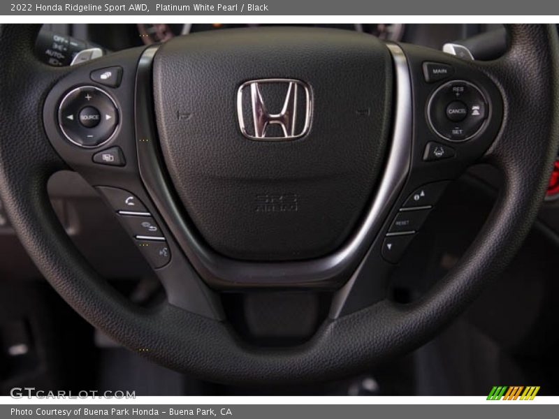  2022 Ridgeline Sport AWD Steering Wheel