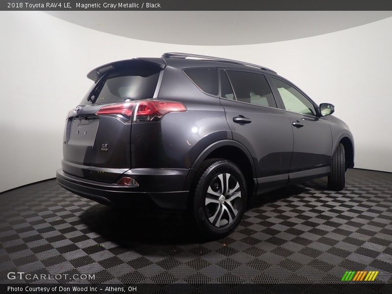 Magnetic Gray Metallic / Black 2018 Toyota RAV4 LE