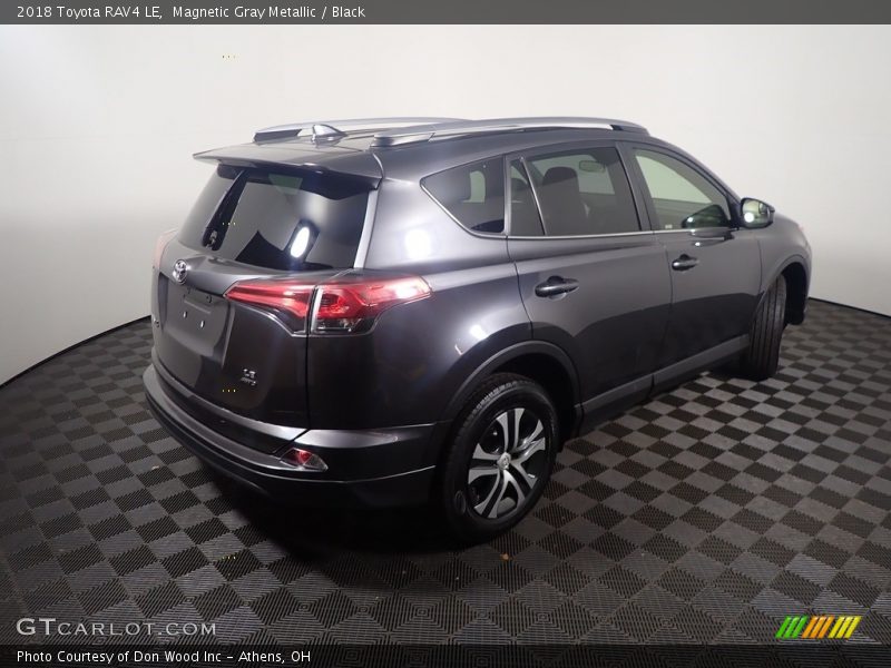 Magnetic Gray Metallic / Black 2018 Toyota RAV4 LE