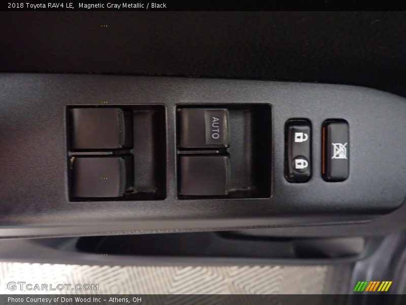 Magnetic Gray Metallic / Black 2018 Toyota RAV4 LE