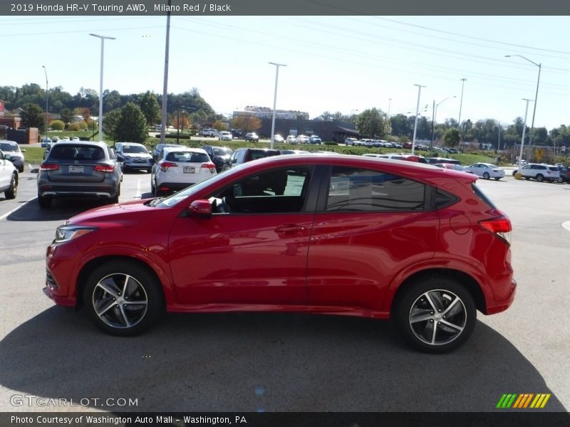 Milano Red / Black 2019 Honda HR-V Touring AWD