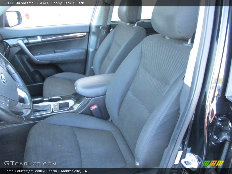 Ebony Black / Black 2014 Kia Sorento LX AWD
