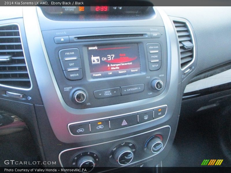 Ebony Black / Black 2014 Kia Sorento LX AWD