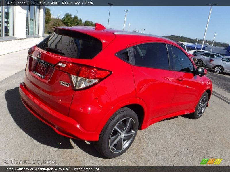 Milano Red / Black 2019 Honda HR-V Touring AWD