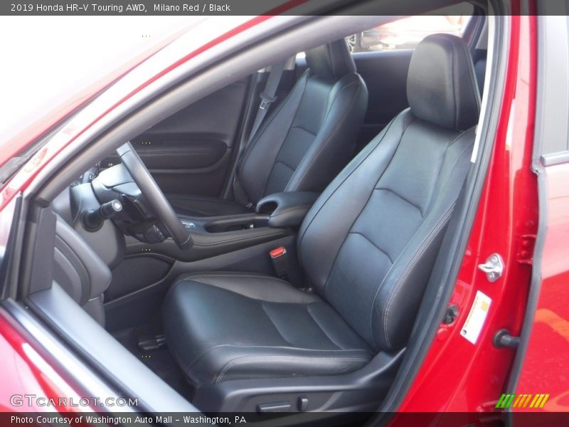 Milano Red / Black 2019 Honda HR-V Touring AWD