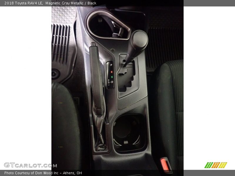 Magnetic Gray Metallic / Black 2018 Toyota RAV4 LE