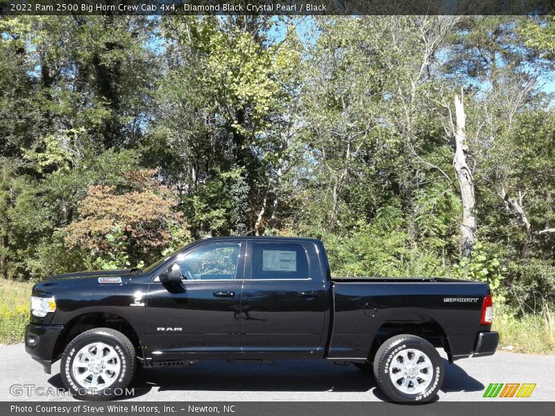 Diamond Black Crystal Pearl / Black 2022 Ram 2500 Big Horn Crew Cab 4x4