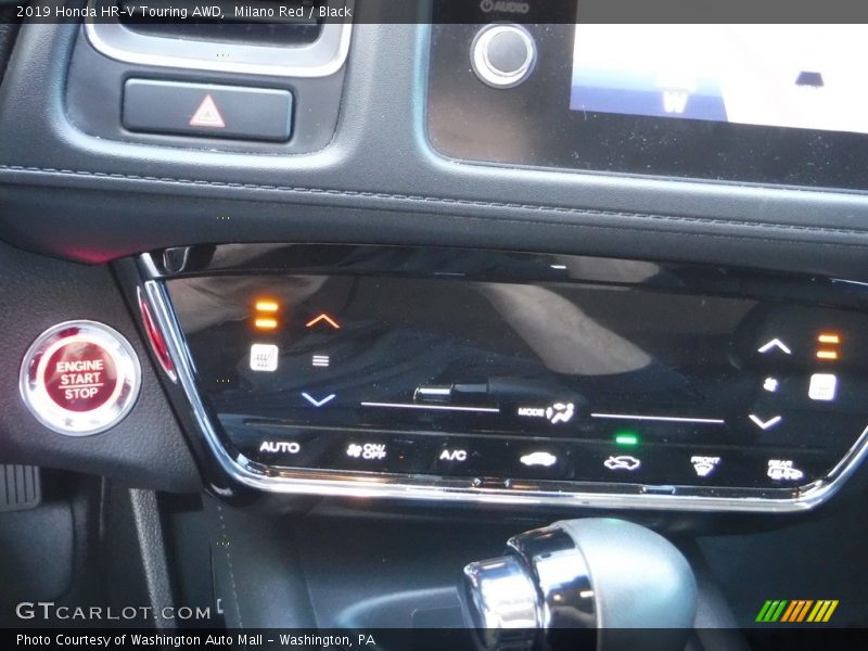 Milano Red / Black 2019 Honda HR-V Touring AWD