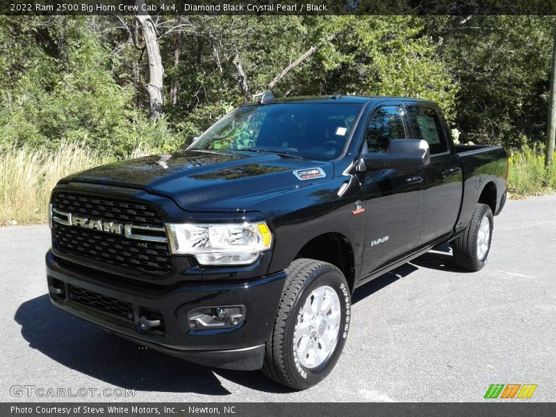 Diamond Black Crystal Pearl / Black 2022 Ram 2500 Big Horn Crew Cab 4x4