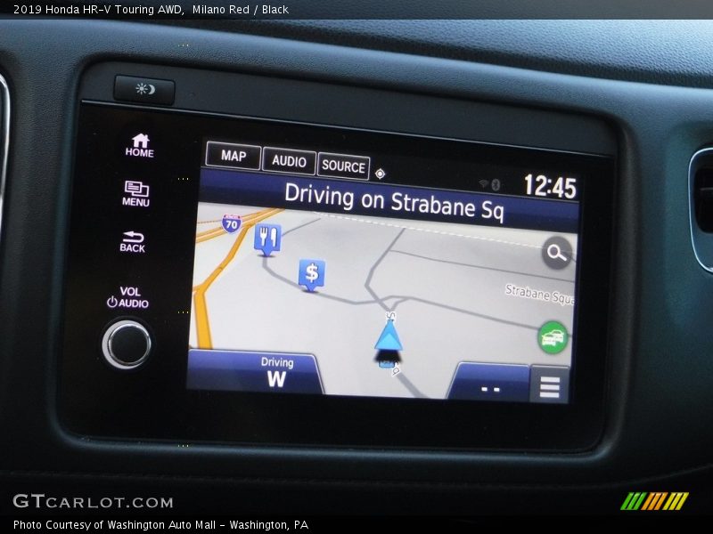 Milano Red / Black 2019 Honda HR-V Touring AWD