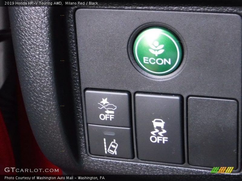 Milano Red / Black 2019 Honda HR-V Touring AWD