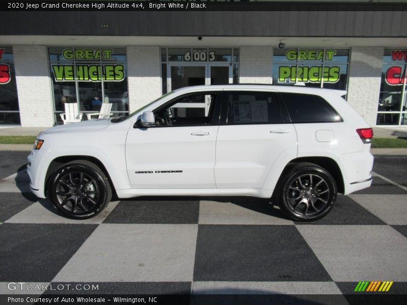 Bright White / Black 2020 Jeep Grand Cherokee High Altitude 4x4