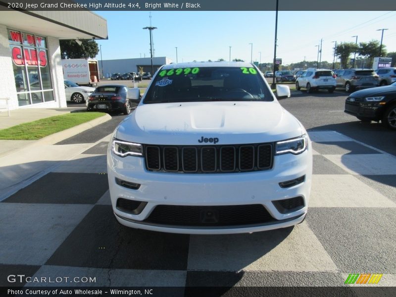 Bright White / Black 2020 Jeep Grand Cherokee High Altitude 4x4