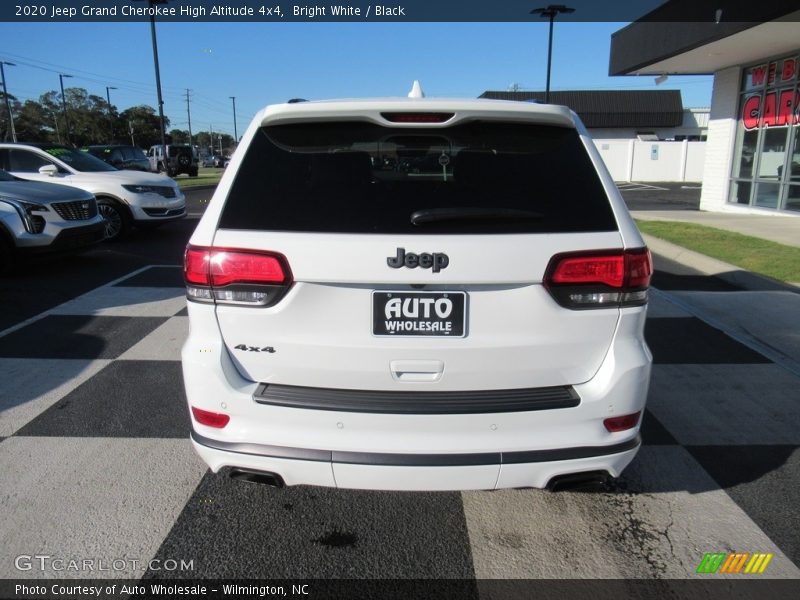 Bright White / Black 2020 Jeep Grand Cherokee High Altitude 4x4