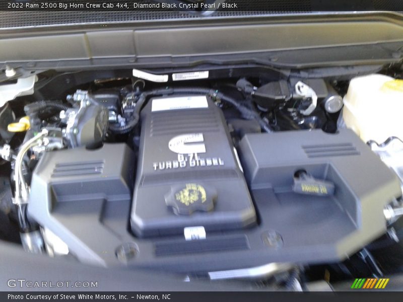 Diamond Black Crystal Pearl / Black 2022 Ram 2500 Big Horn Crew Cab 4x4