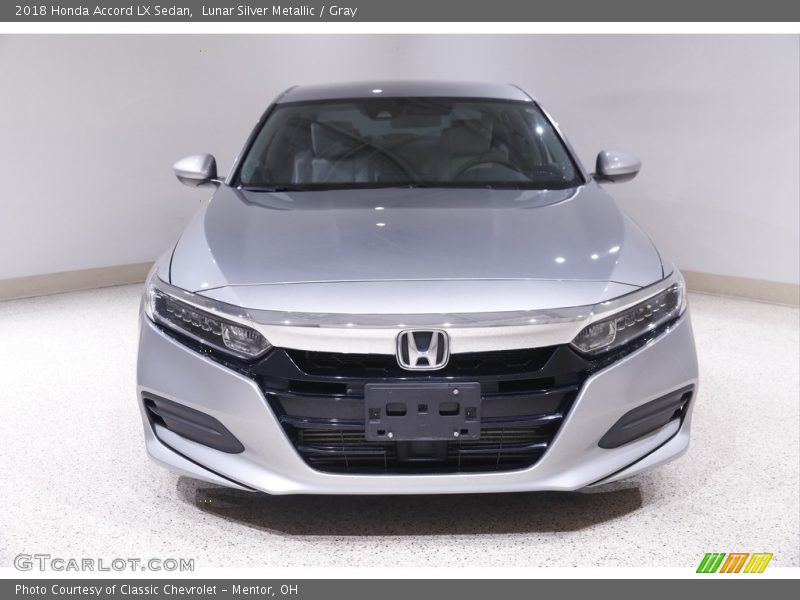 Lunar Silver Metallic / Gray 2018 Honda Accord LX Sedan