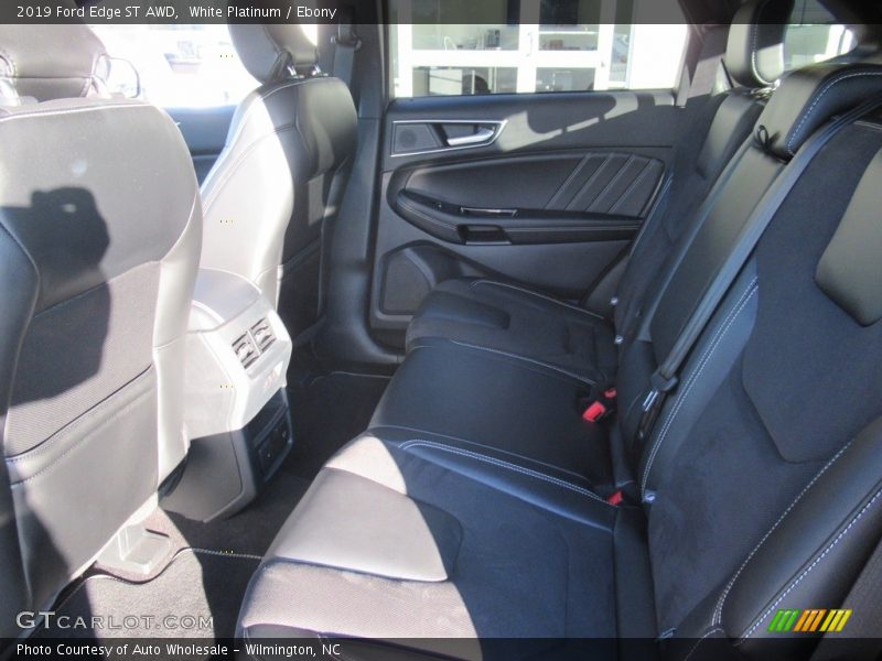 White Platinum / Ebony 2019 Ford Edge ST AWD