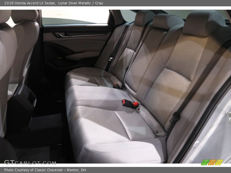 Lunar Silver Metallic / Gray 2018 Honda Accord LX Sedan
