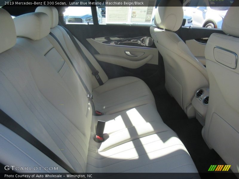 Lunar Blue Metallic / Macchiato Beige/Black 2019 Mercedes-Benz E 300 Sedan