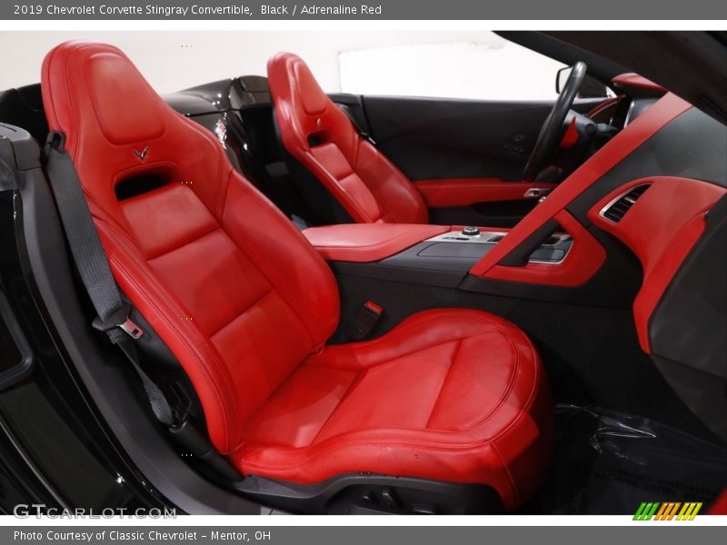 Front Seat of 2019 Corvette Stingray Convertible