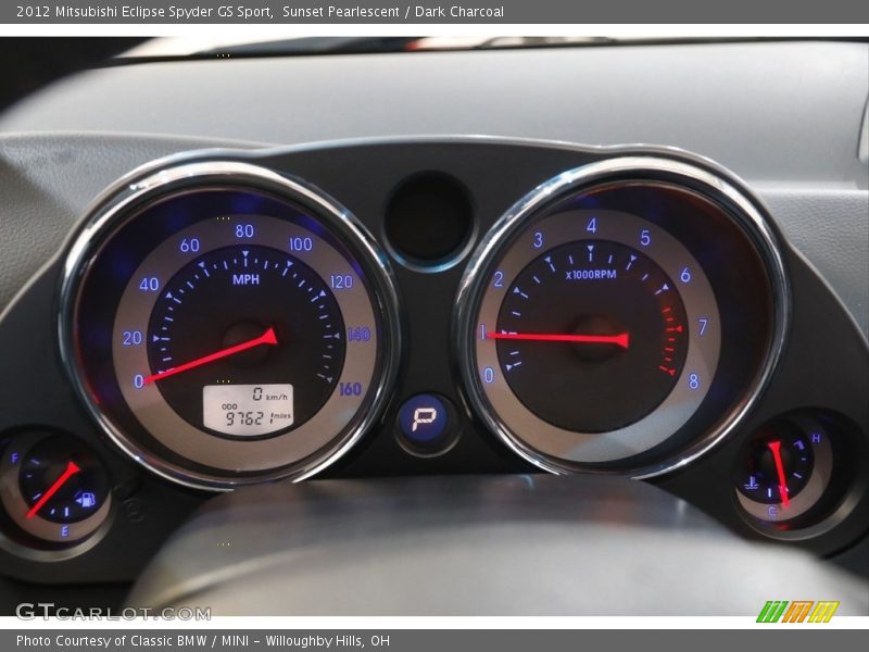  2012 Eclipse Spyder GS Sport Spyder GS Sport Gauges